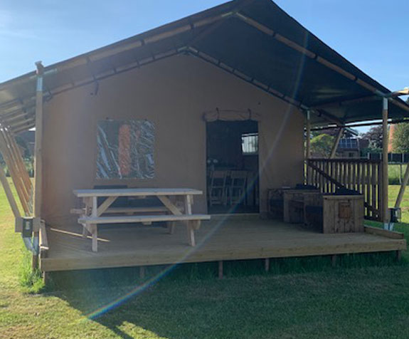 Glamping Kitchen Norfolk