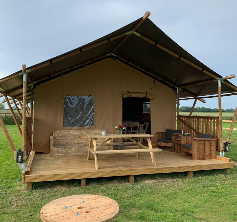 Glamping Safari Tent Saffham